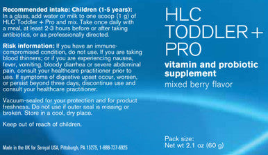 Pharmax HLC Toddler + Pro Mixed Berry Flavor 2.6oz