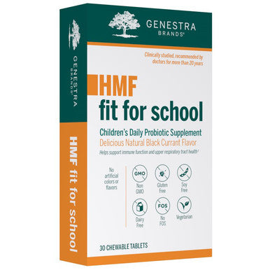 Genestra HMF fit for school 30 chewable tablets