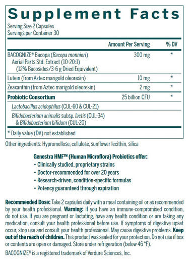 Genestra HMF Neuro Cognition 60vc