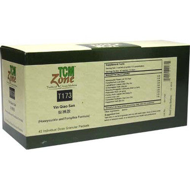 TCM Zone Yin Qiao San T173G (Honeysuckle and Forsythia Formula) 42 Packets