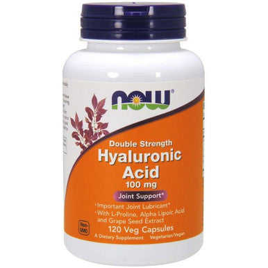 Now Foods Hyaluronic acid 100mg 120vc