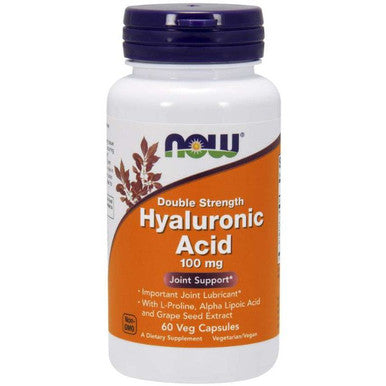 Now Foods Hyaluronic acid DS 100mg 60vc