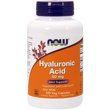 Now Foods Hyaluronic Acid with MSM 120vc