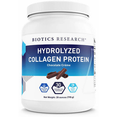 Biotics Hydrolyzed Collagen Protein Chocolate 28 oz. (795g)