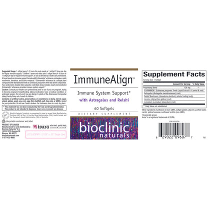 Bioclinic Naturals ImmuneAlign 60 sg