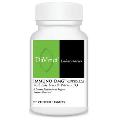 DaVinci Laboratories Immuno-DMG w/Elderberry & Vitamin D3 120 chewable tablets