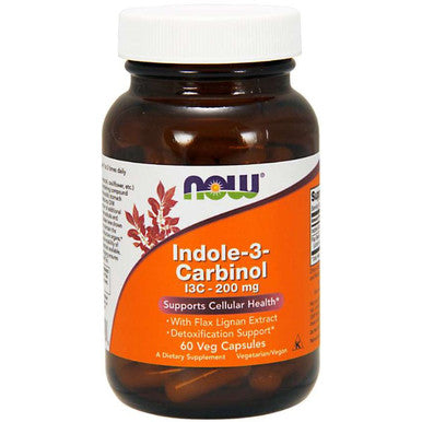 Now Foods Indole-3-Carbinol (I3C) 200 mg 60vc