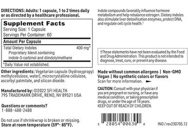 SFI Health Indole Forte 60c