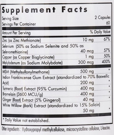 Allergy Research Group InflaMed 120c