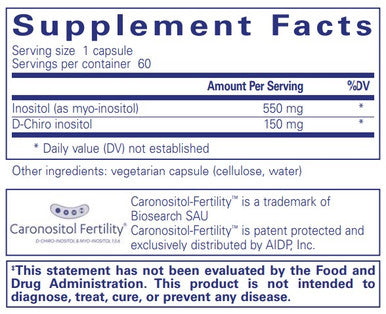 Pure Encapsulations Inositol Complex 60c