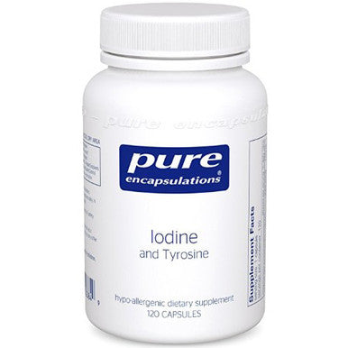 Pure Encapsulations Iodine and Tyrosine 120c