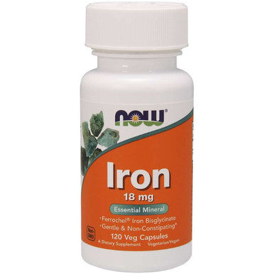 Now Foods Iron 18mg 120vc