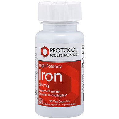 Protocol for Life Balance Iron Bisglycinate 36mg 90vc