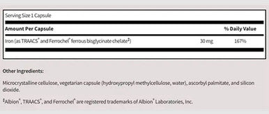 Neurobiologix Iron Chelate 100c