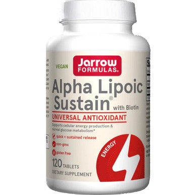 Jarrow Formulas Alpha Lipoic Sustain (with biotin) 300mg 120 Tablets