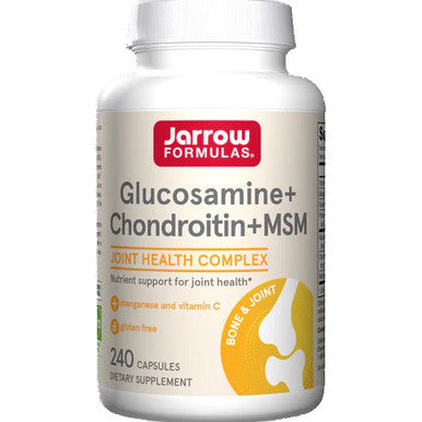 Jarrow Formulas Glucosamine + Chondroitin + MSM 240c