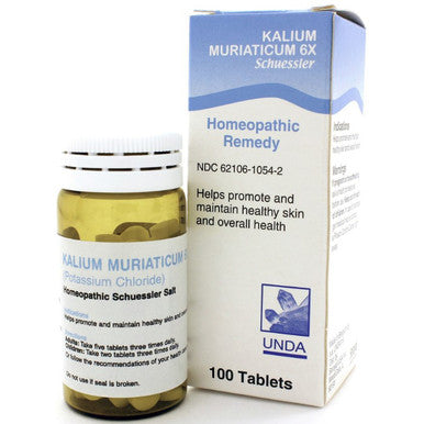 UNDA Kalium Muriaticum 6X 100 Tablets