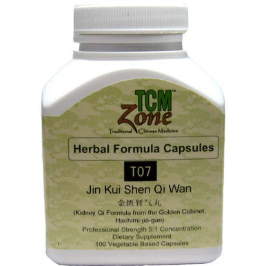 TCM Zone Jin Gui Shen Qi Wan T07C (Kidney Qi Formula from the Golden Cabinet) 100c