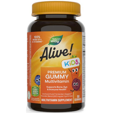 Natures Way Alive! Gummies Multi-Vitamin for Children 90 Gummies