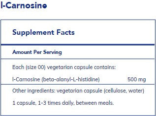 Pure Encapsulations L-Carnosine 120c