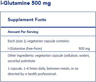 Pure Encapsulations l-Glutamine 500 mg 90C