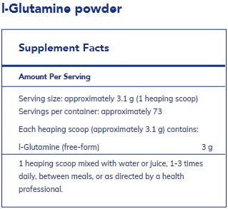 Pure Encapsulations L-Glutamine powder 227g