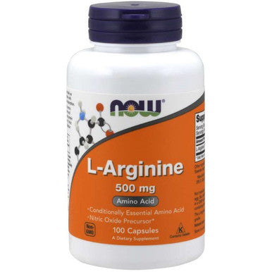 Now Foods L-Arginine 500mg 100c