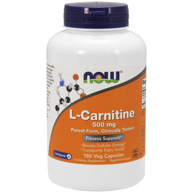 Now Foods L-Carnitine 500mg 180vc