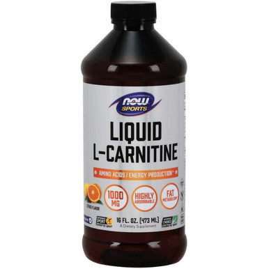 Now Foods L-Carnitine Liquid 1,000 mg Citrus 16oz