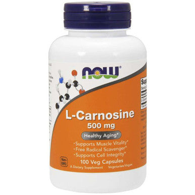 Now Foods L-Carnosine 500mg 100vc