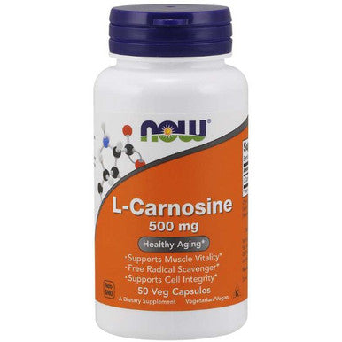 Now Foods L-Carnosine 500mg 50vc