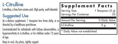 Allergy Research Group L-Citrulline 100grams