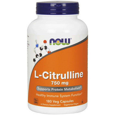 Now Foods L-Citrulline 750mg 180vc