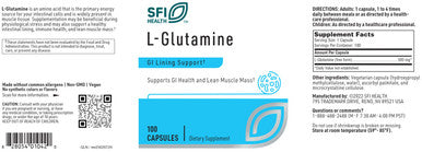 SFI Health L-Glutamine 100c