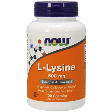 Now Foods L-Lysine 500mg 100c