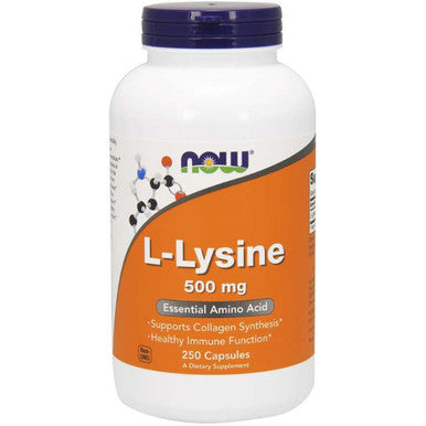 Now Foods L-Lysine 500mg 250c