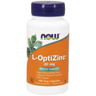 Now Foods L-OptiZinc 30mg 100vc