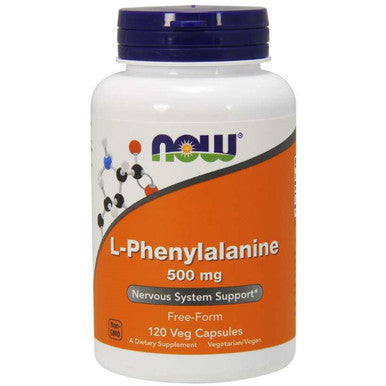 Now Foods L-Phenylalanine 500mg 120vc