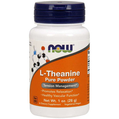 Now Foods L-Theanine Pure Powder 1 oz.