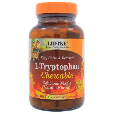 Lidtke Technologies L-Tryptophan Chewable Maple Vanilla 60T