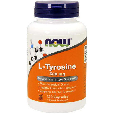 Now Foods L-Tyrosine 500mg 120c