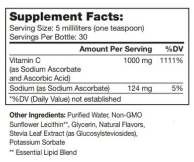 Neurobiologix Liposomal Vitamin C 5 oz