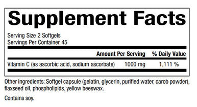 Bioclinic Naturals Liposomal Vitamin C 90sg