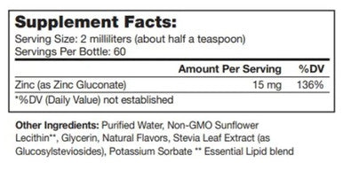 Neurobiologix Liposomal Zinc 4 oz