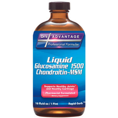 Dr's Advantage Liquid Glucosamine 1500-Chondroitin-MSM 16oz