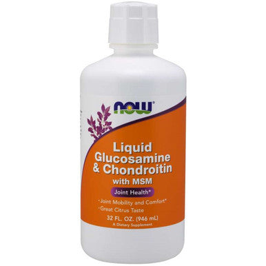 Now Foods Liquid Glucosamine & Chondroitin with MSM 32oz.