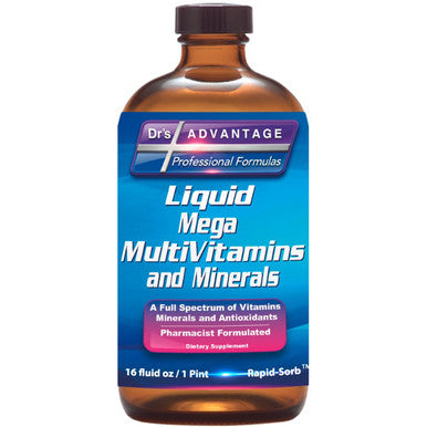 Dr's Advantage Liquid Mega MultiVitamins & Minerals 16oz