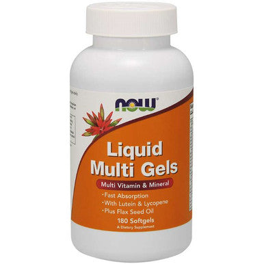 Now Foods Liquid Multi Gels 180sg