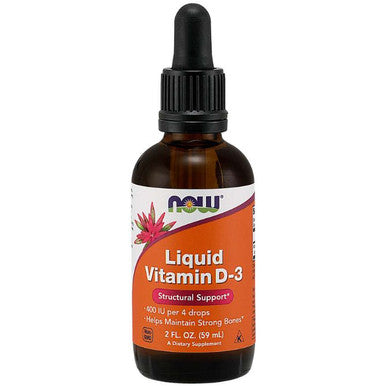 Now Foods Liquid Vitamin D-3 2 oz.