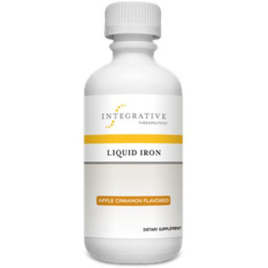 Integrative Therapeutics Liquid Iron Apple Cinnamon Flavor 6oz.